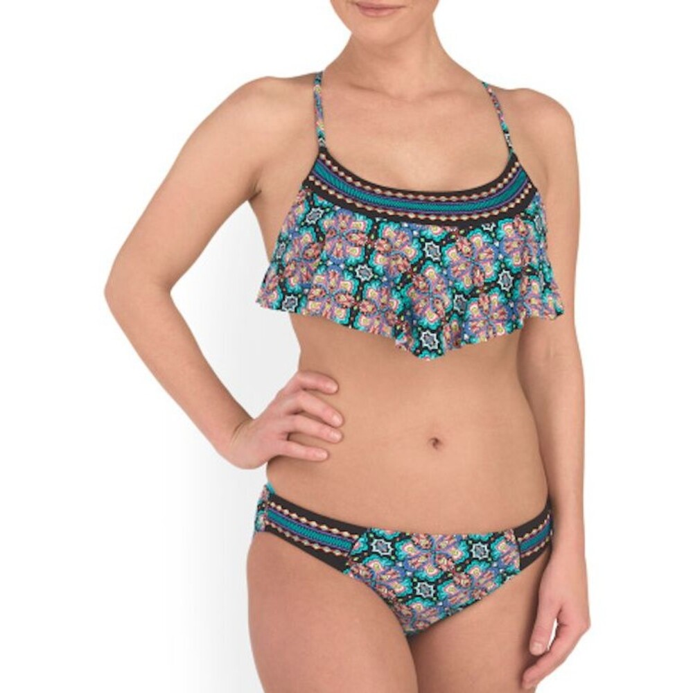 3 Pc Set Nanette Lepore Paloma Tunic Bikini